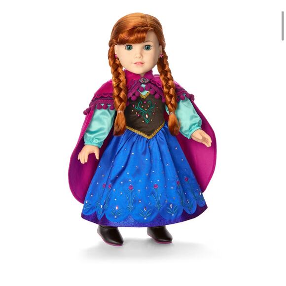 NEW American Girl Disney Frozen ANNA COLLECTOR DOLL 18" Limited Edition BOX - Picture 15 of 15